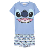 Pijama Infantil Stitch Azul - EcoNest