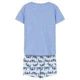 Pijama Infantil Stitch Azul - EcoNest