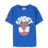 Camisola de Manga Curta Infantil Spidey Azul - EcoNest