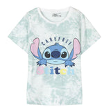 Camisola de Manga Curta Infantil Stitch Multicolor - EcoNest