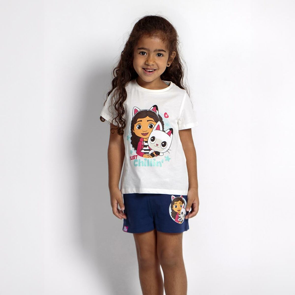 Pijama Infantil Gabby's Dollhouse Bege - EcoNest