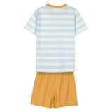 Pijama Infantil Bluey Azul Claro - EcoNest