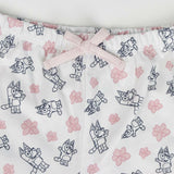 Pijama Infantil Bluey Cor de Rosa - EcoNest