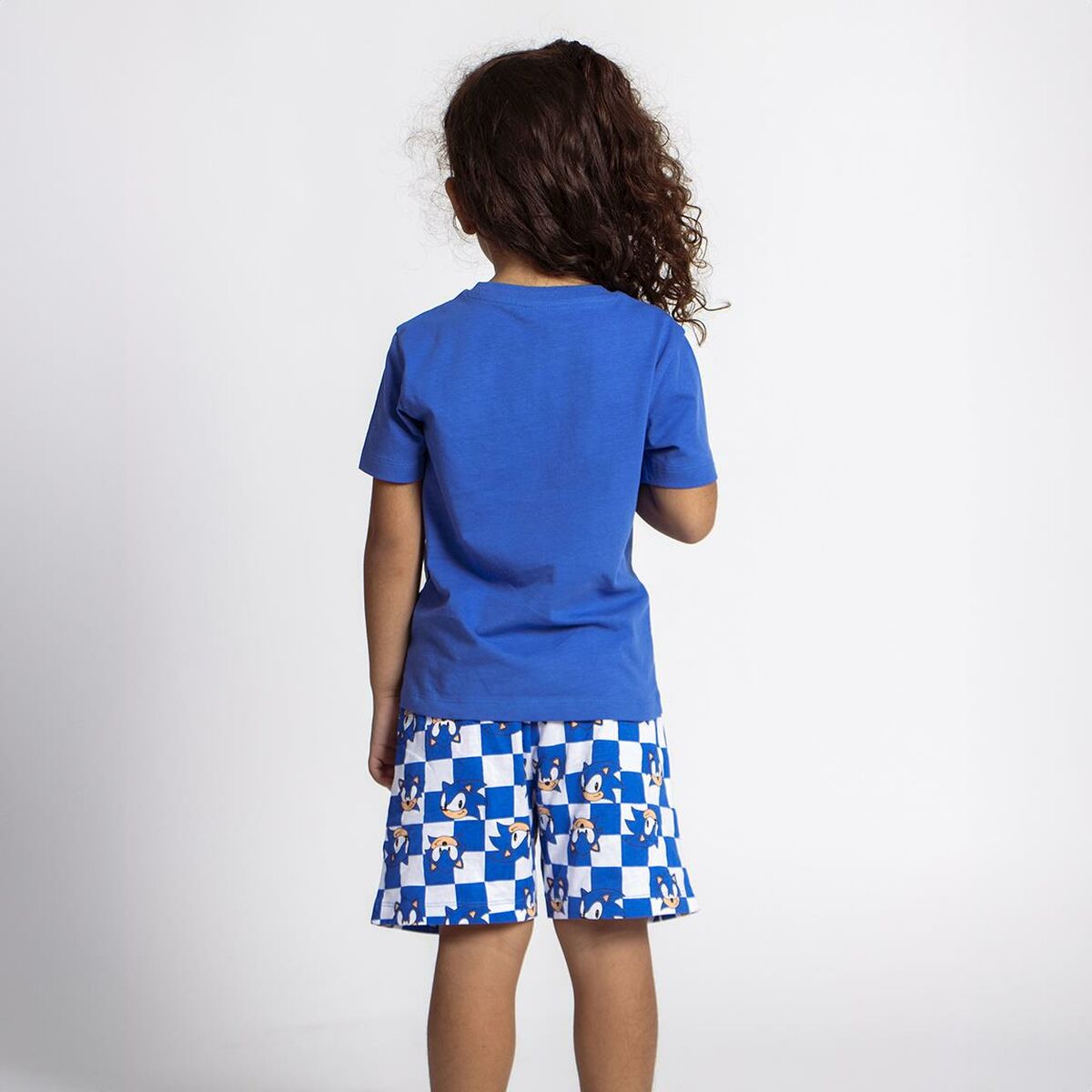 Pijama Infantil Sonic Azul - EcoNest