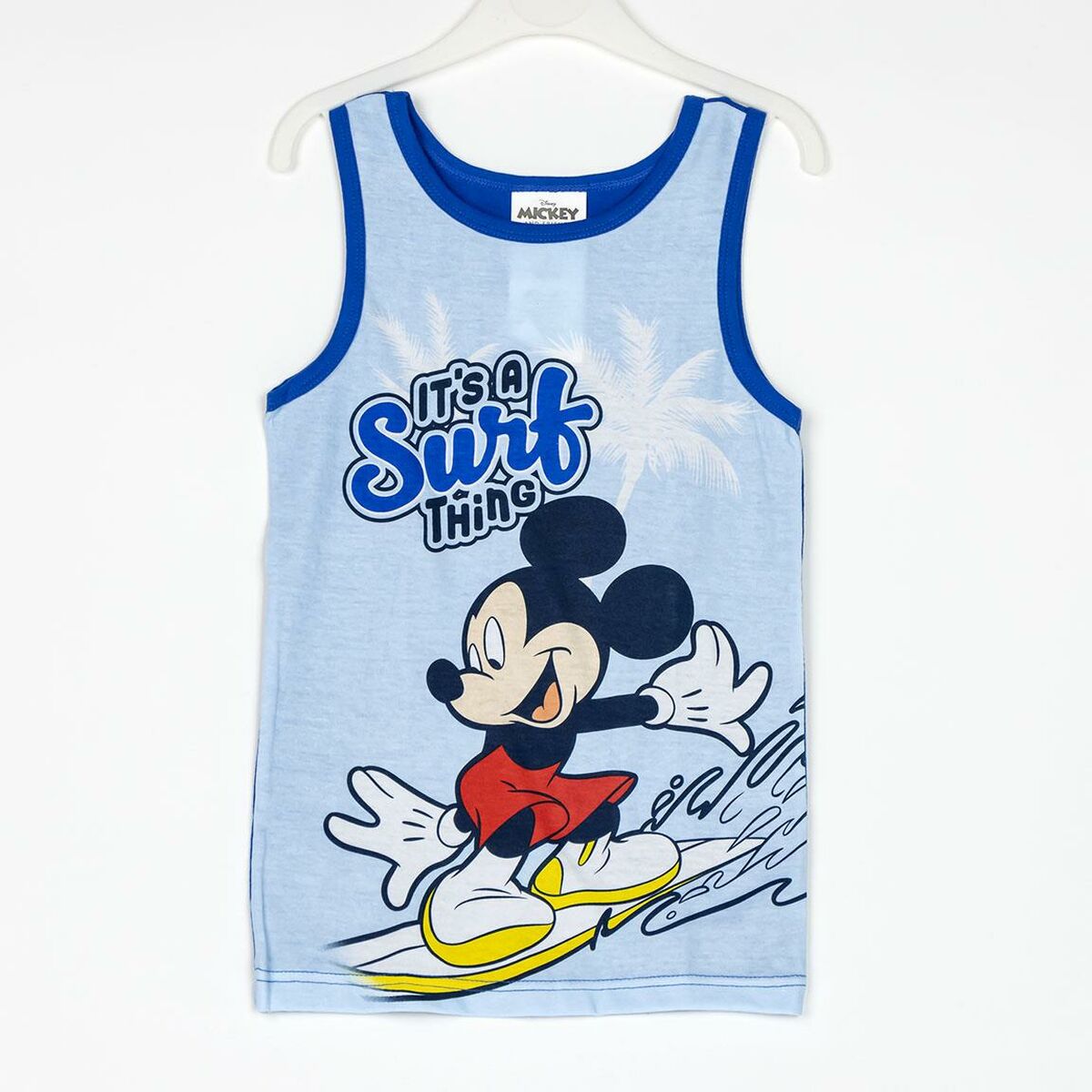 Pijama Infantil Mickey Mouse Azul - EcoNest