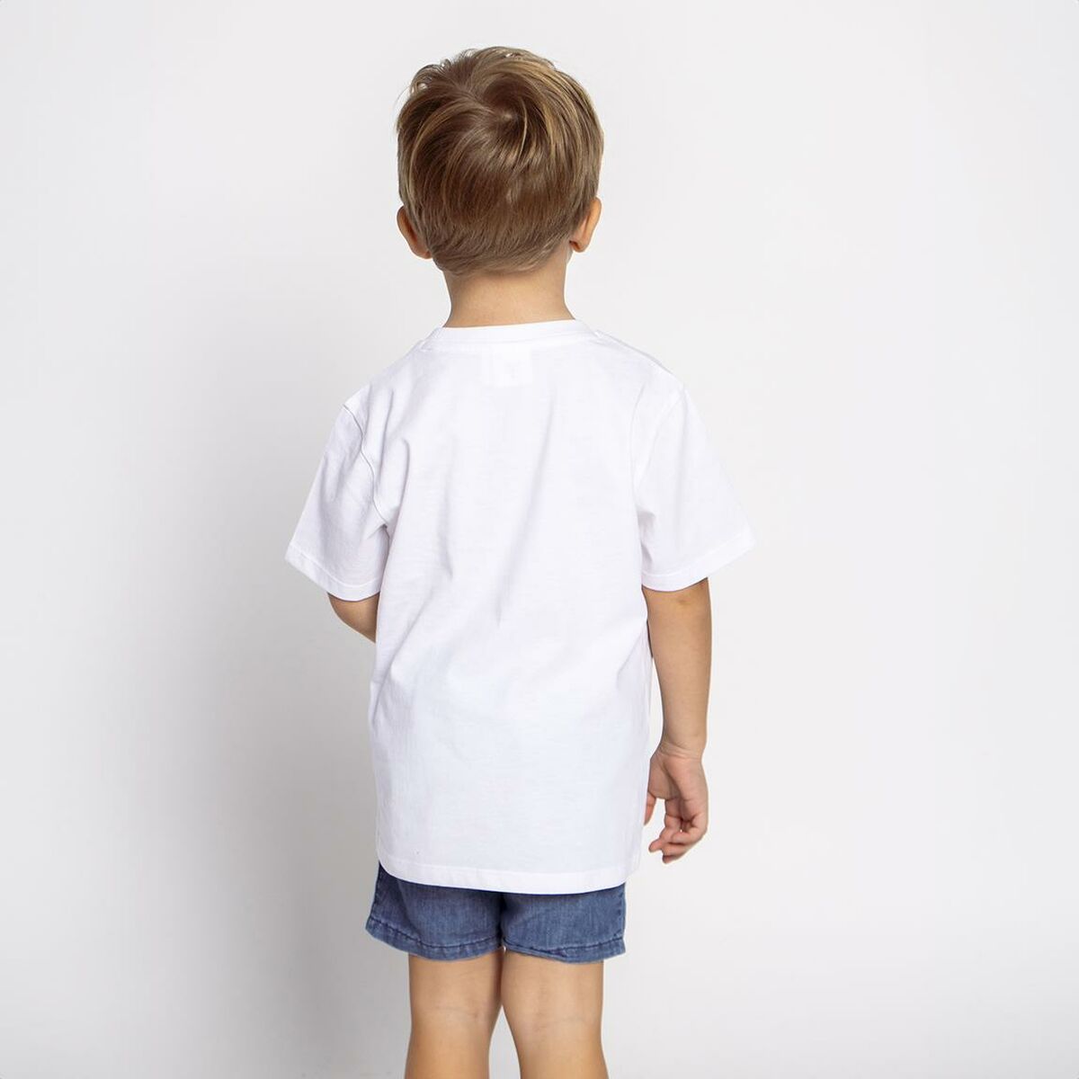 Camisola de Manga Curta Infantil The Paw Patrol Branco - EcoNest