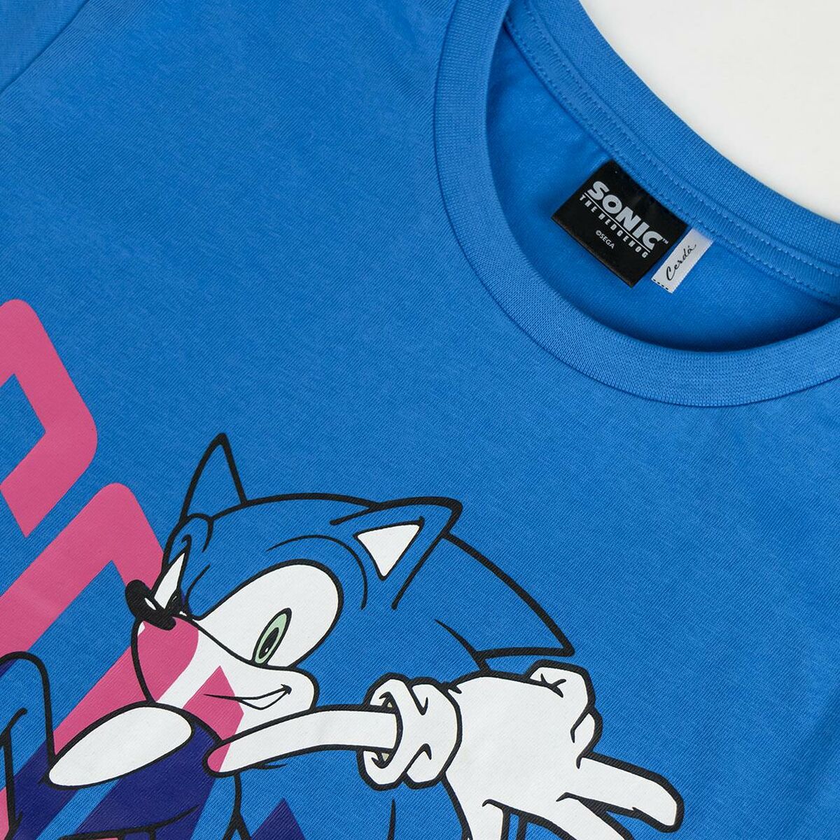 Pijama Infantil Sonic Azul - EcoNest