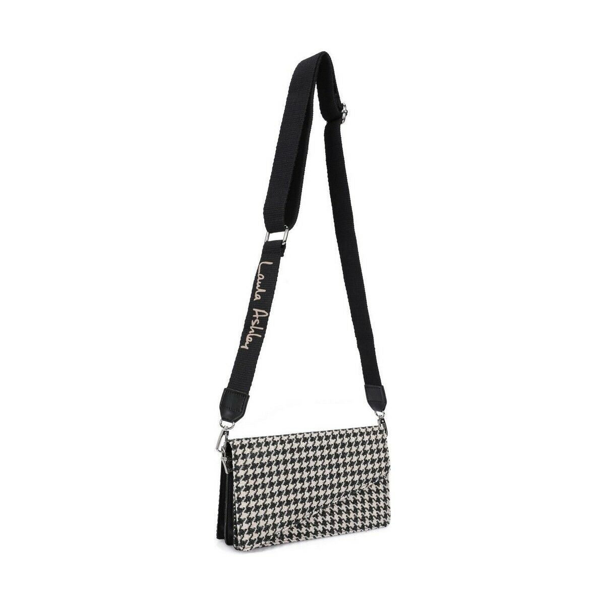 Bolsa Mulher Laura Ashley CRESTON-CROWBAR-BLACK Preto (23 x 14 x 9 cm) - EcoNest
