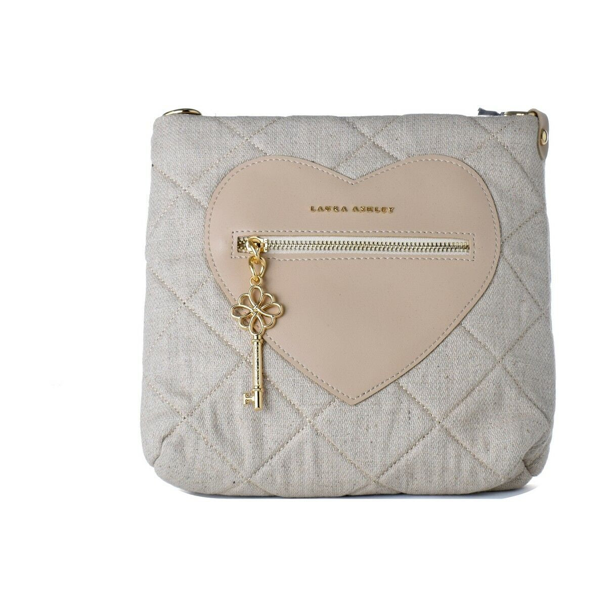 Bolsa Mulher Laura Ashley DIXIE-CREAM Cinzento (24 x 24 x 9 cm) - EcoNest