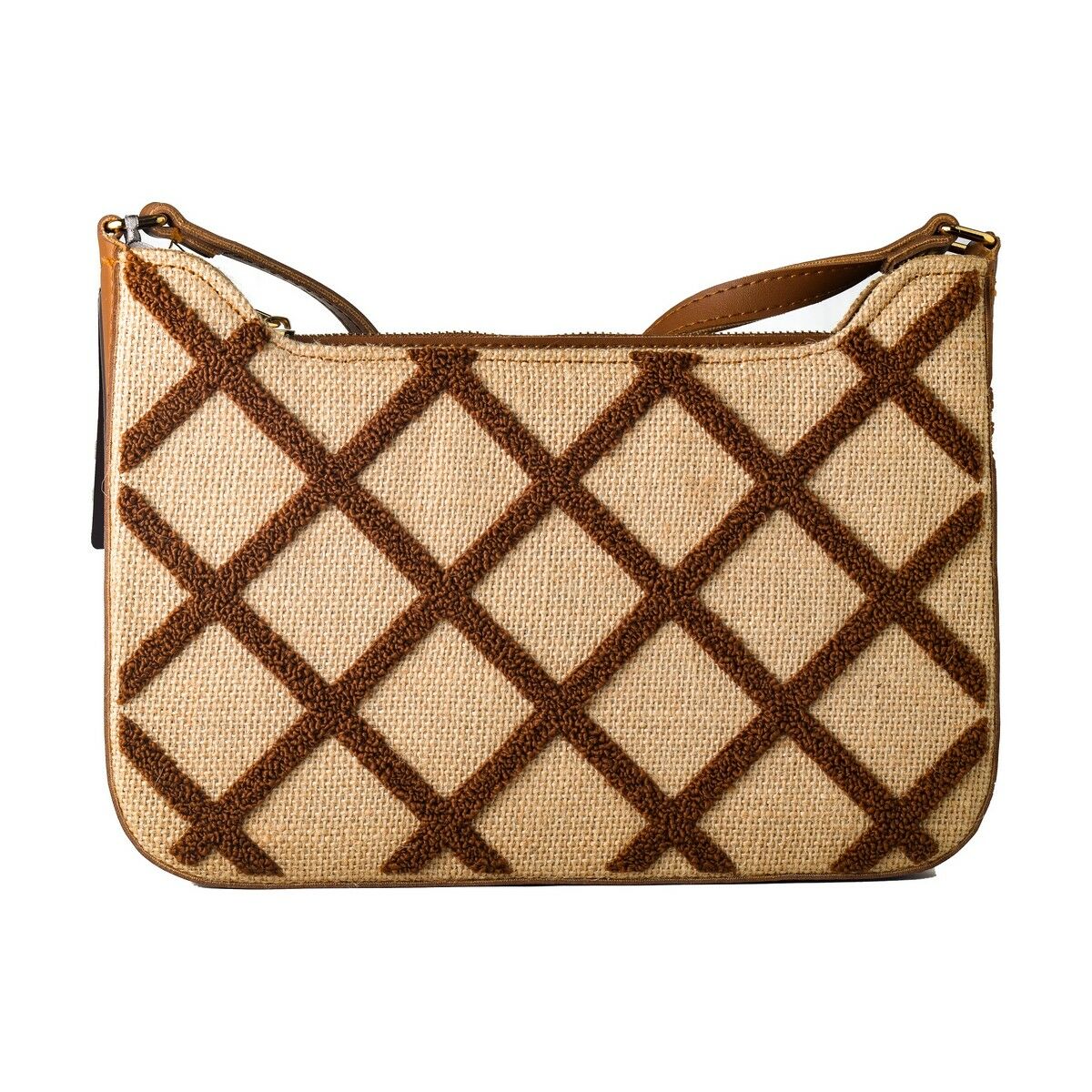 Bolsa Mulher Laura Ashley SALWAY-QUILTED-TAN Castanho (28 x 17 x 7 cm) - EcoNest