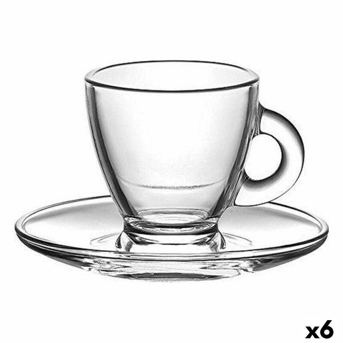 Conjunto de Chávenas de Café LAV 1334 95 ml 6 Peças (6 Unidades) - EcoNest