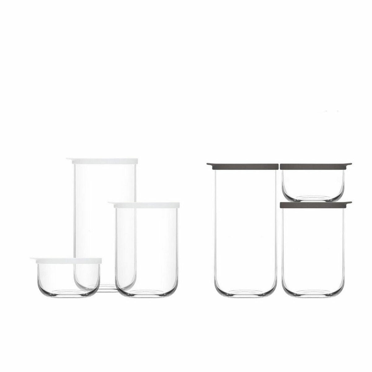 Conjunto de Potes LAV Duo 3 Peças (6 Unidades) - EcoNest