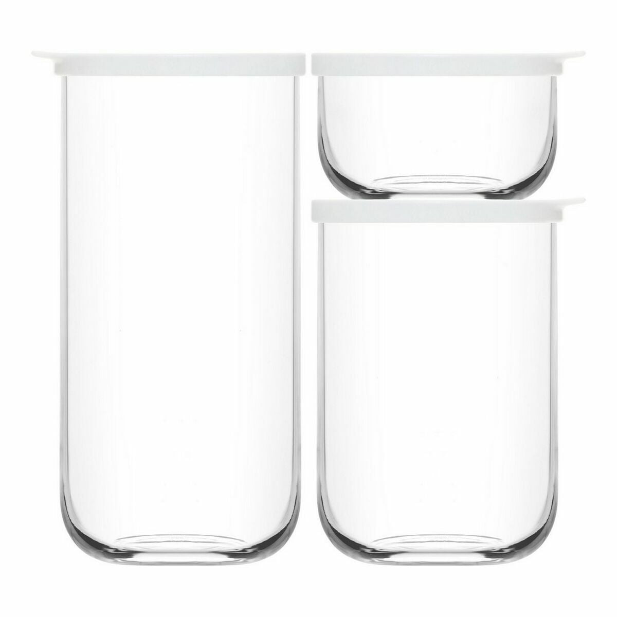 Conjunto de Potes LAV Duo 3 Peças (6 Unidades) - EcoNest