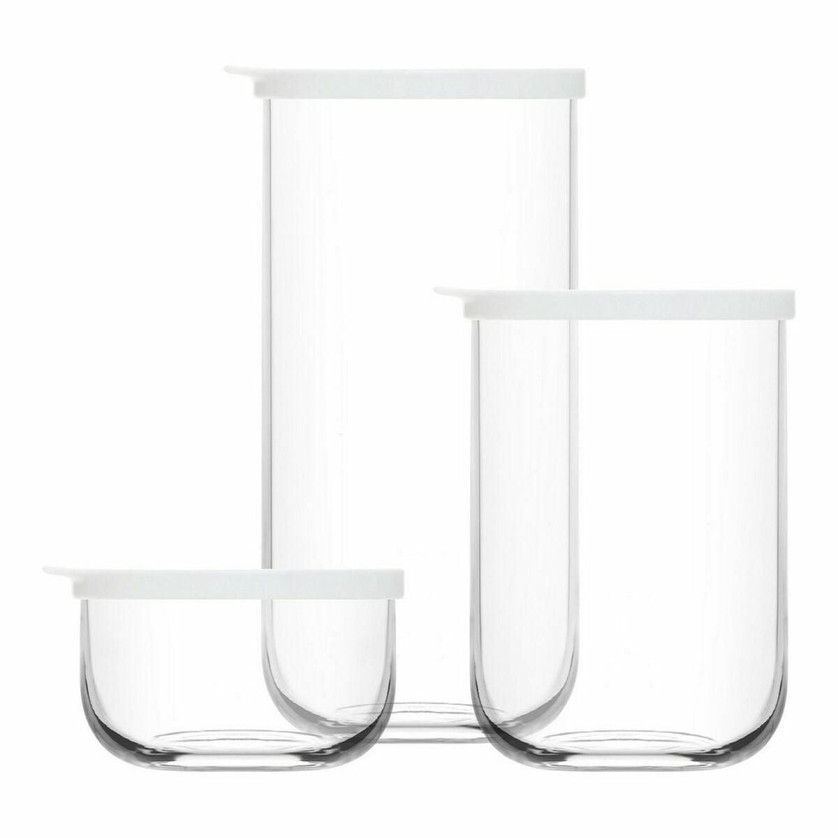 Conjunto de Potes LAV Duo 3 Peças (6 Unidades) - EcoNest