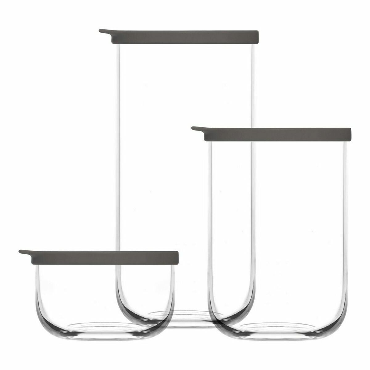 Conjunto de Potes LAV Duo 3 Peças (6 Unidades) - EcoNest