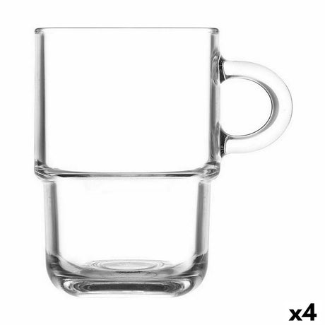 Conjunto de Chávenas LAV Empilhável 360 ml 6 Peças (4 Unidades) - EcoNest