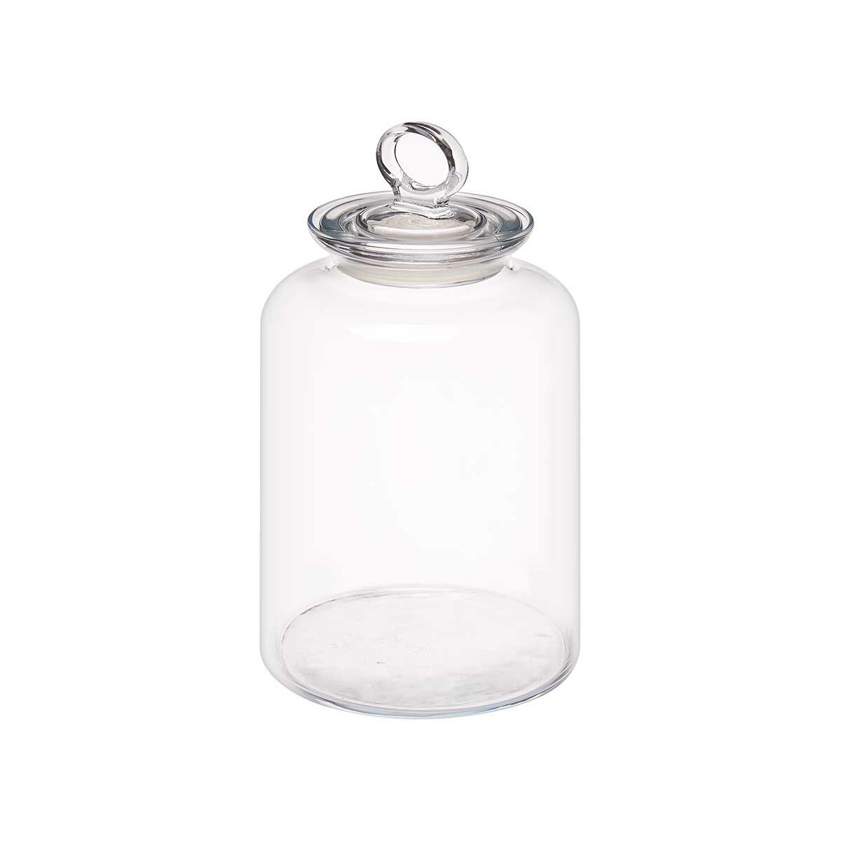 Frasco Kitchen Transparente Vidro Silicone 2,6 L - EcoNest