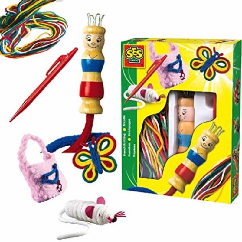 Jogo Educativo SES Creative Tricotin With yarns of different colors Multicolor (1 Peça) - EcoNest