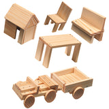 Playset SES Creative Joinery Workshop (57 Peças) - EcoNest