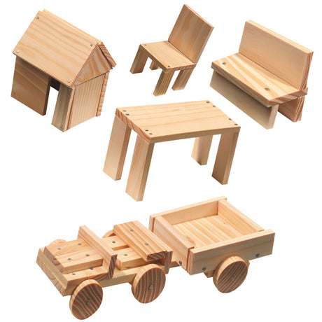 Playset SES Creative Joinery Workshop (57 Peças) - EcoNest