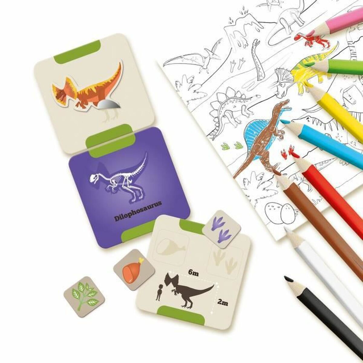 Jogo Educativo SES Creative I learn dinosaurs - EcoNest