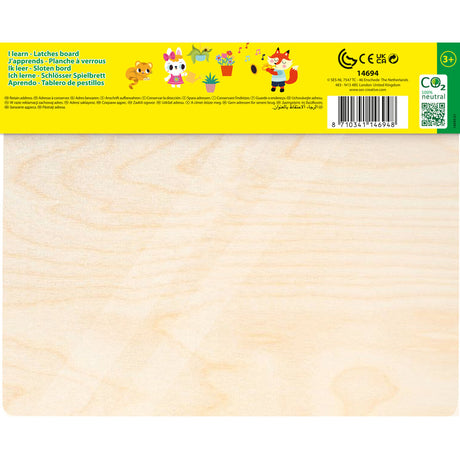 Jogo Educativo SES Creative I learn -Low board Multicolor - EcoNest