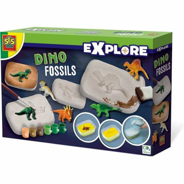 Jogo de Ciência SES Creative Dinosaur Fossils (1 Peça) - EcoNest