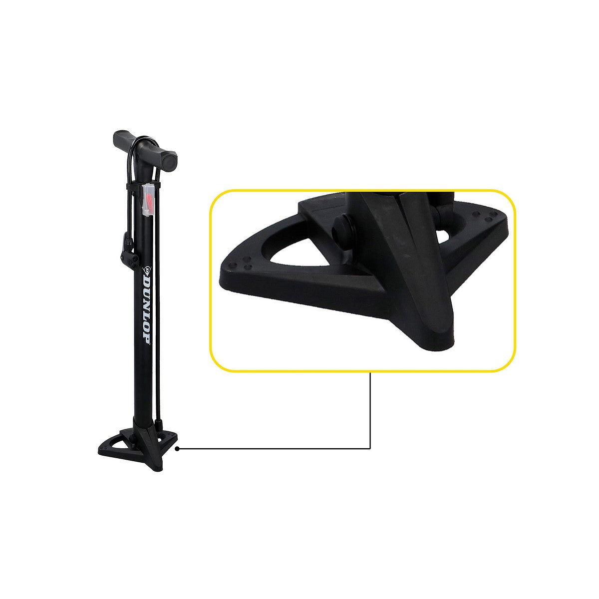 Bomba de Ar de Pé Dunlop