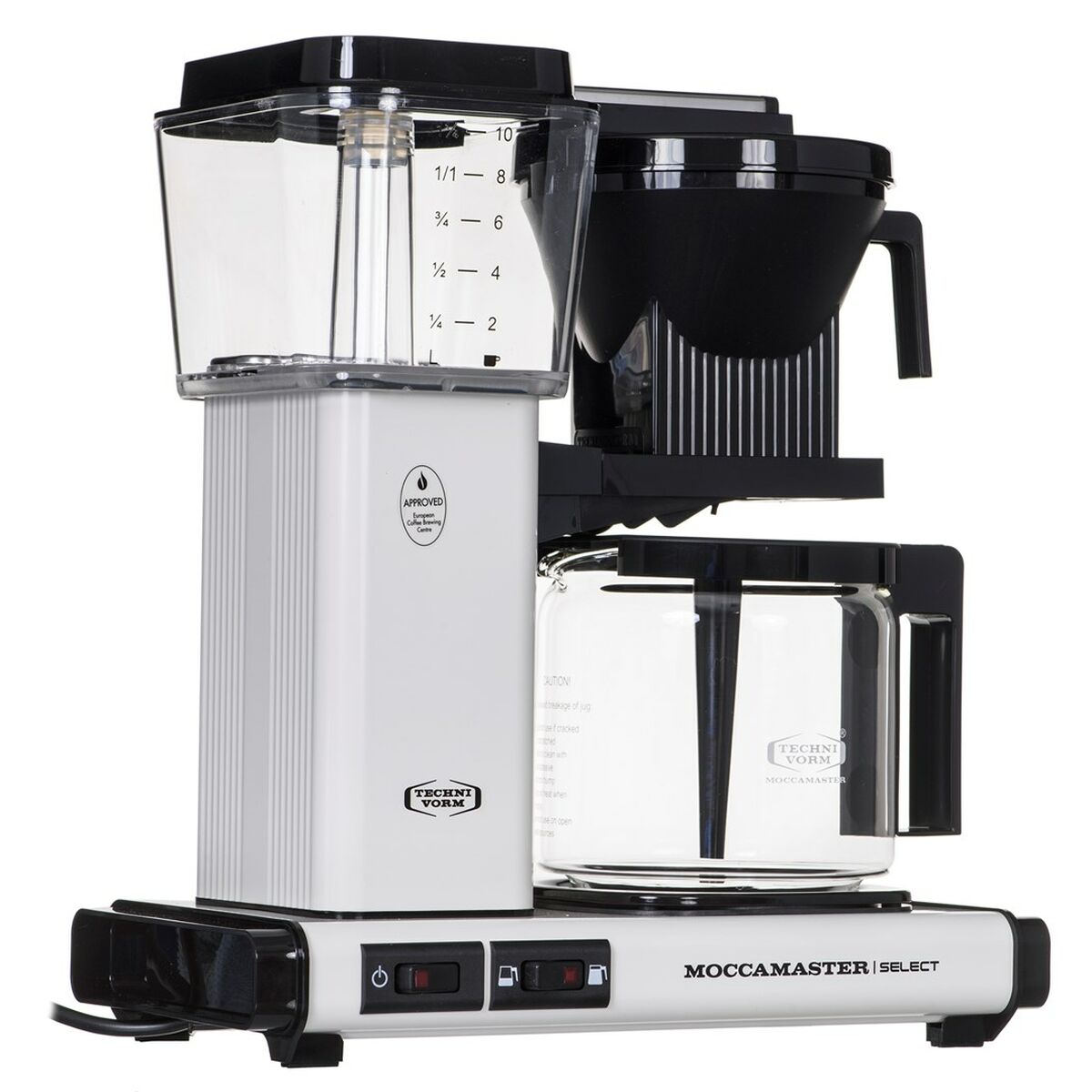 Máquina de Café de Filtro Moccamaster KBG SELECT Branco Preto 1520 W 1,25 L - EcoNest