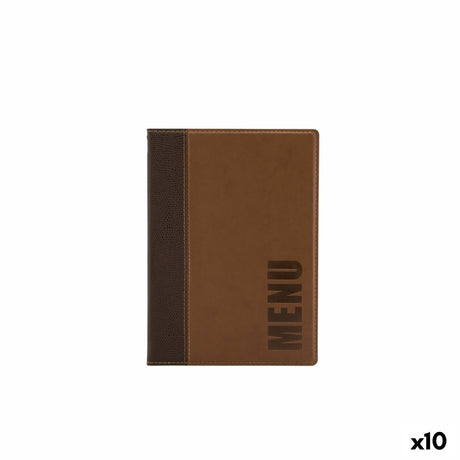 Suportes para menus Securit Trendy Castanho 25,3 x 17,7 x 0,8 cm - EcoNest