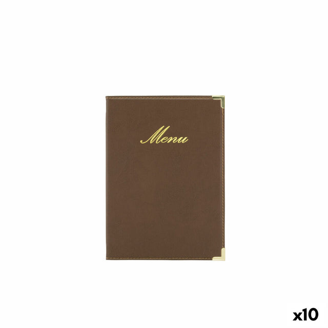 Suportes para menus Securit Classic Castanho 25 x 18 cm - EcoNest