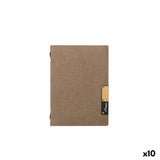 Suportes para menus Securit Castanho Resistente à água 24,9 x 17,5 cm - EcoNest
