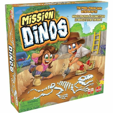 Jogo de Mesa Goliath MISION DINOS (FR) - EcoNest