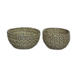 Conjunto de Cestos Kitchen Goods Natural (2 Peças) - EcoNest