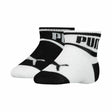 Meias de Desporto Puma Baby Wording 2 Unidades Preto - EcoNest