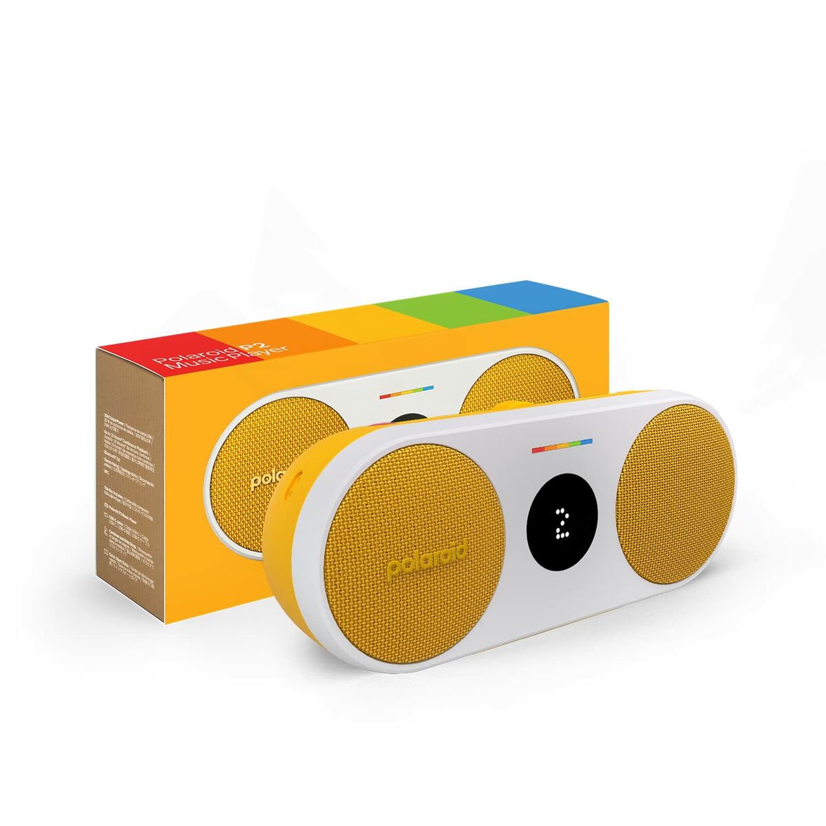 Altifalante Bluetooth Polaroid P2 Amarelo - EcoNest