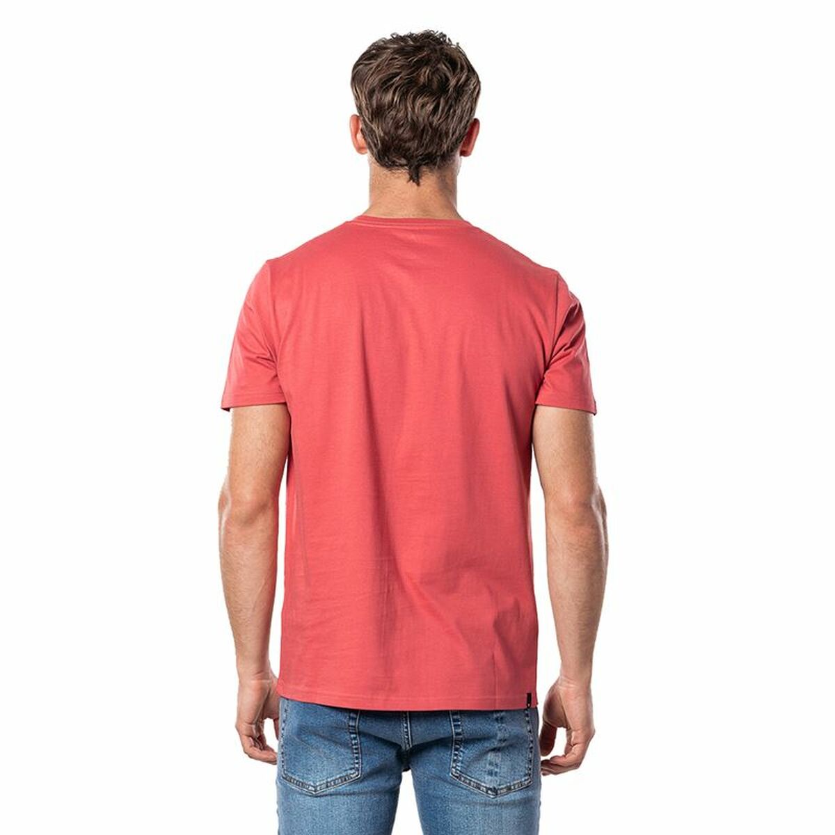 Camisola de Manga Curta Homem Rip Curl Hallmark Vermelho - EcoNest