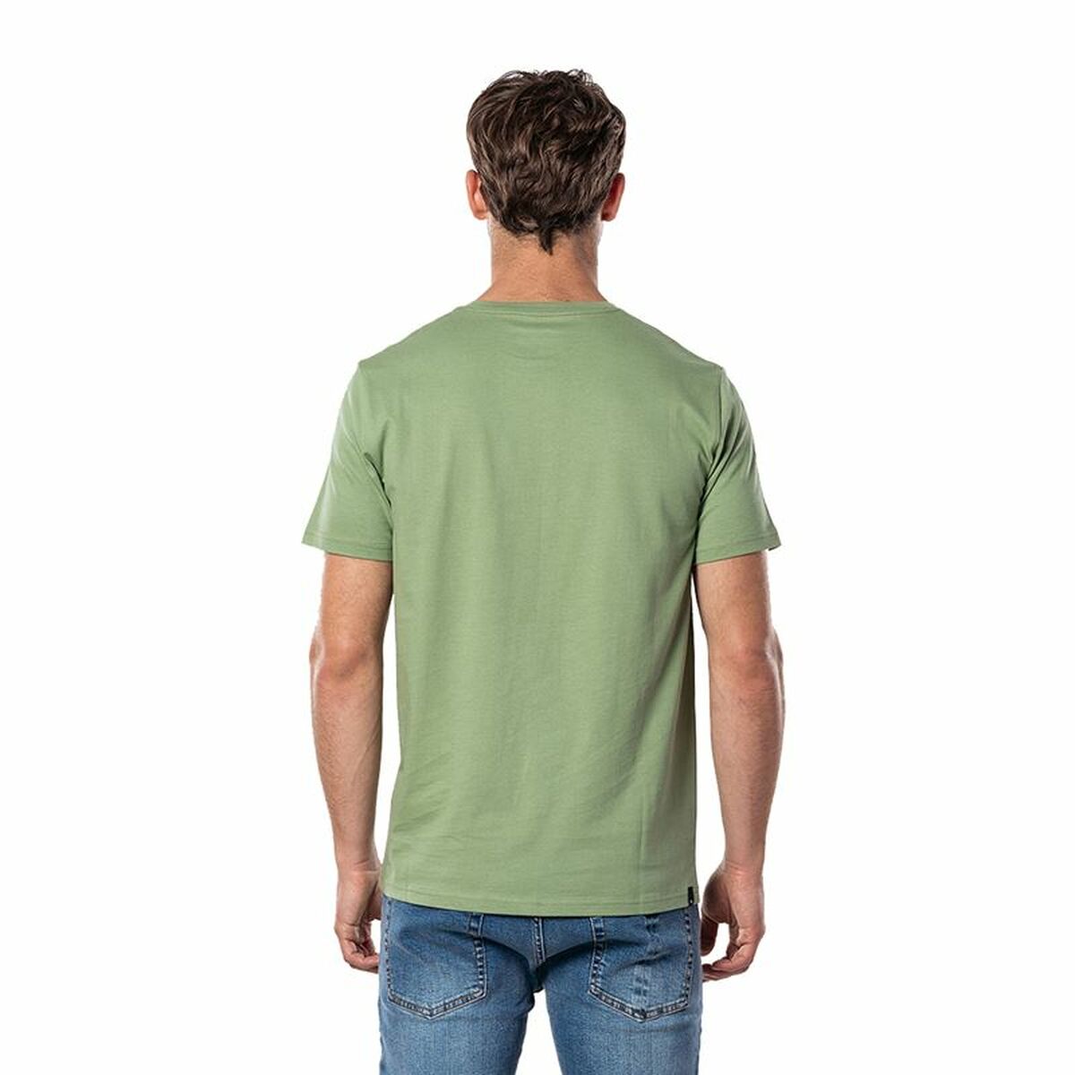 Camisola de Manga Curta Homem Rip Curl Hallmark Verde - EcoNest