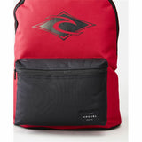 Mochila Casual Rip Curl Dome Pro Logo Vermelho Multicolor - EcoNest