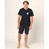 Camisola de Manga Curta Rip Curl Wettie Essential Preto Homem - EcoNest