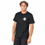 Camisola de Manga Curta Rip Curl Wettie Essential Preto Homem - EcoNest