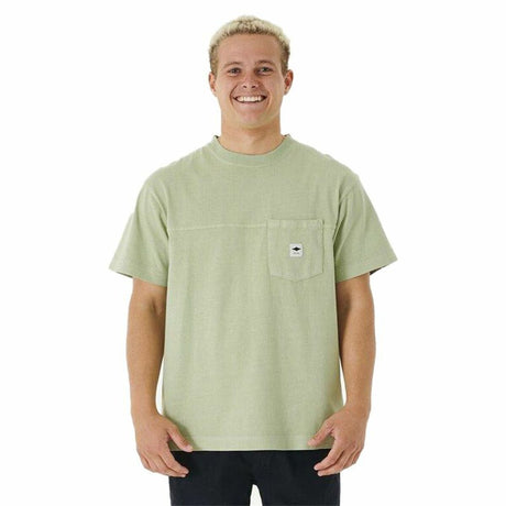 T-shirt Rip Curl Quality Surf Products Verde Homem - EcoNest