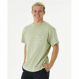 T-shirt Rip Curl Quality Surf Products Verde Homem - EcoNest