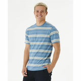 T-shirt Rip Curl Surf Revival Stripe Água-marinha Homem - EcoNest