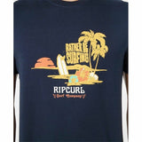 T-shirt Rip Curl Framed Azul Marinho Homem - EcoNest