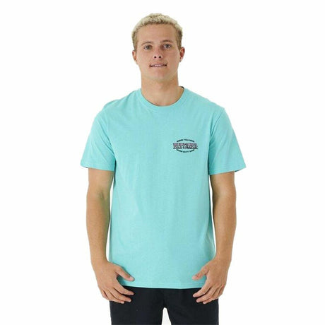 T-shirt Rip Curl Slasher Água-marinha Homem - EcoNest