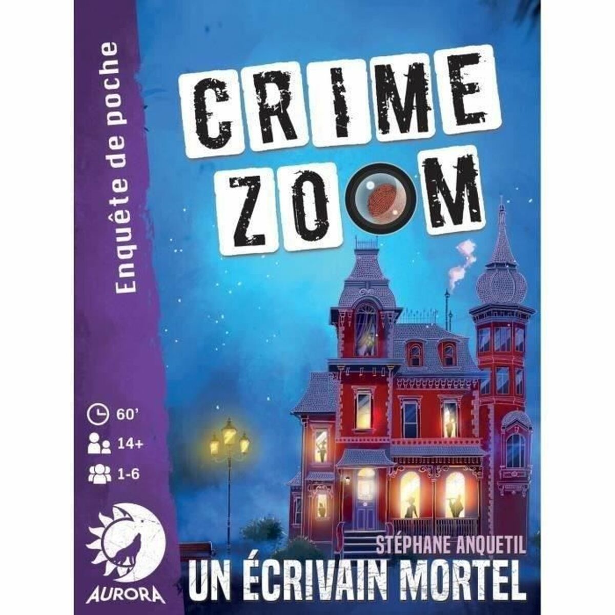 Jogo de Mesa Asmodee Crime Zoom Un Écrivain Mortel (FR)