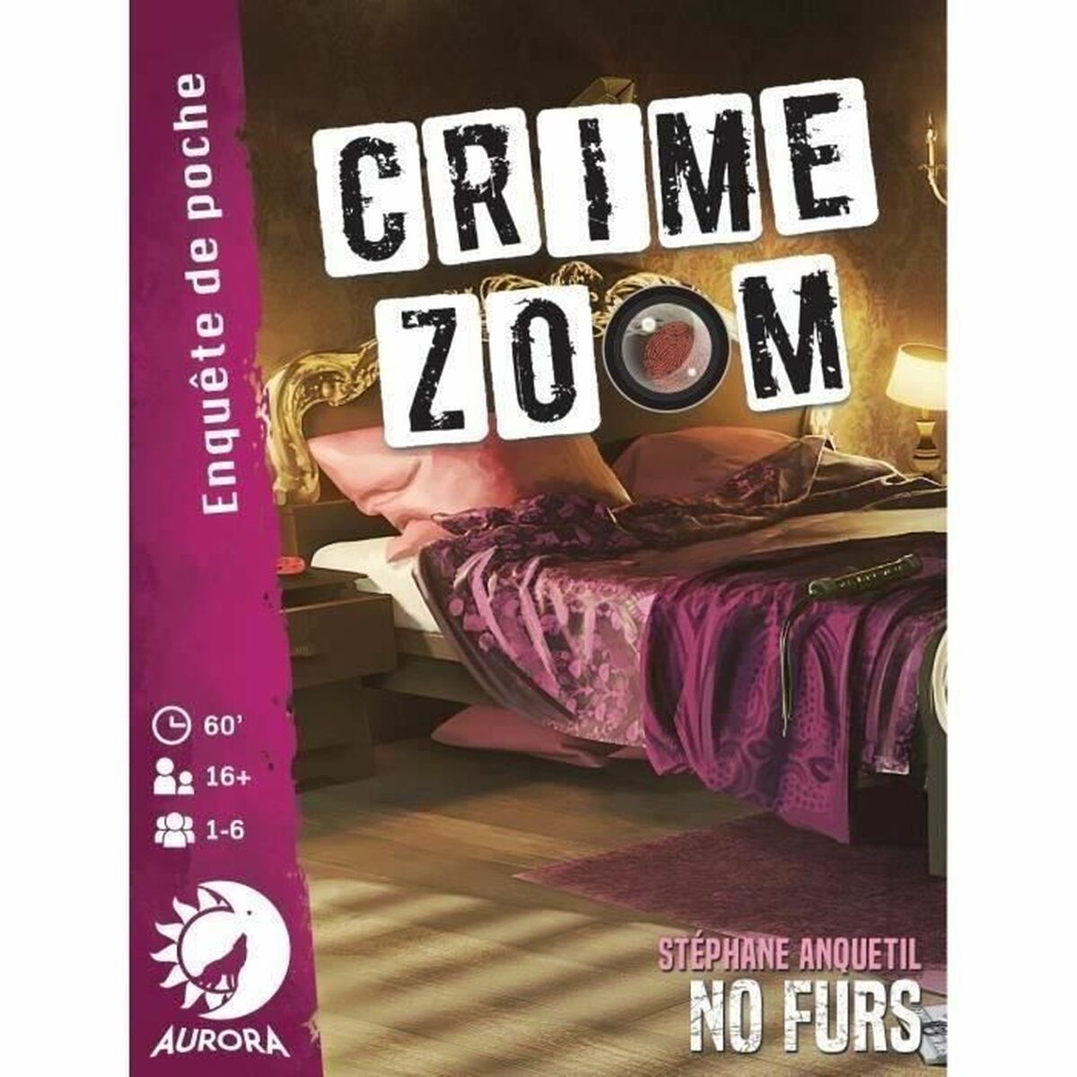 Jogo de Mesa Asmodee Crime Zoom : No Furs (FR)