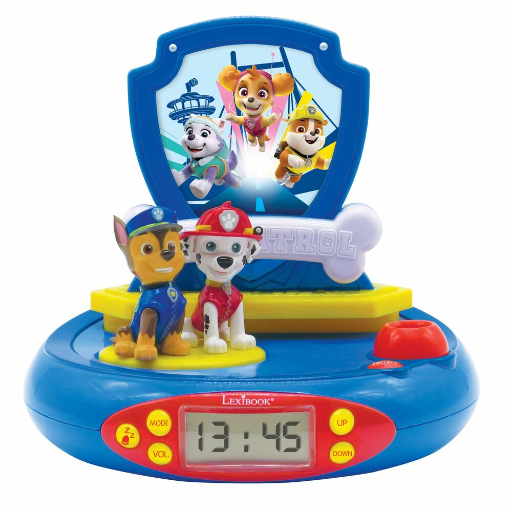 Relógio-Despertador Lexibook The Paw Patrol Projector - EcoNest