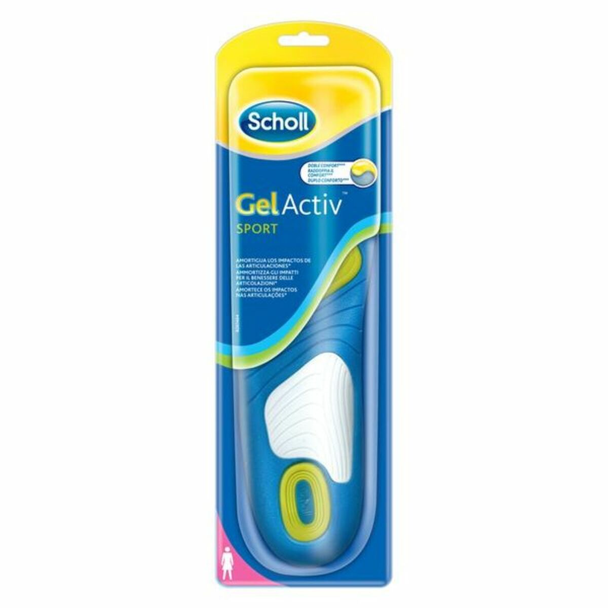 Plantillas Desodorantes Scholl Gel Activ Sport